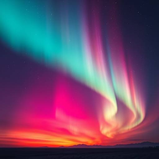 Aurora Skies Poster